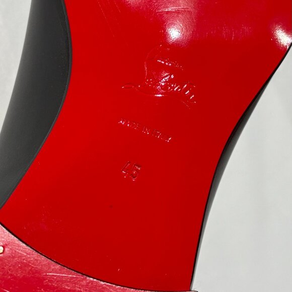 BRAND NEW Louboutin Black Greggo Size 45 / 11.5 - Picture 11 of 15